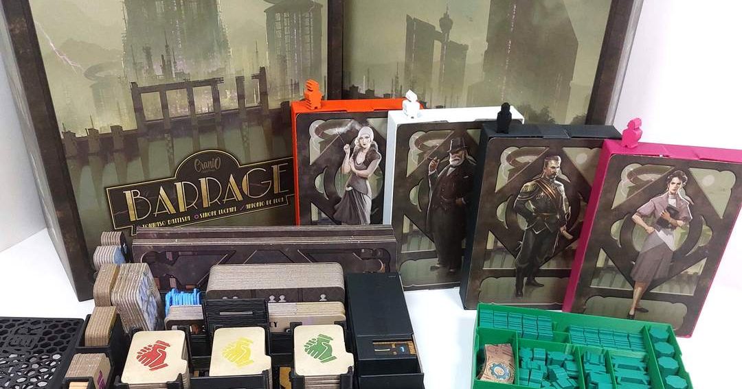 Barrage: Inserty Herman Insert | Board Game Accessory | BoardGameGeek