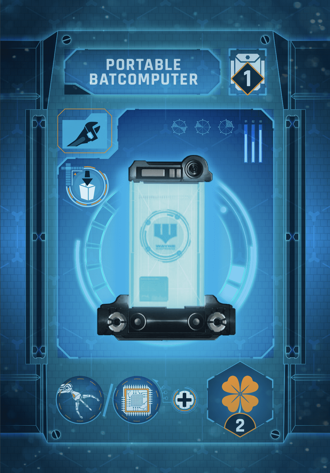 Batman: Gotham City Chronicles – Portable Batcomputer Promo box art