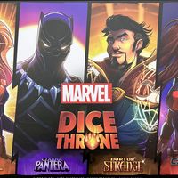 Marvel Dice Throne: Captain Marvel, Black Panther, Doctor Strange, Black Widow