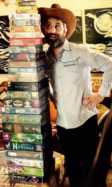 Jonny Pac, just home from Essen Spiel 2019