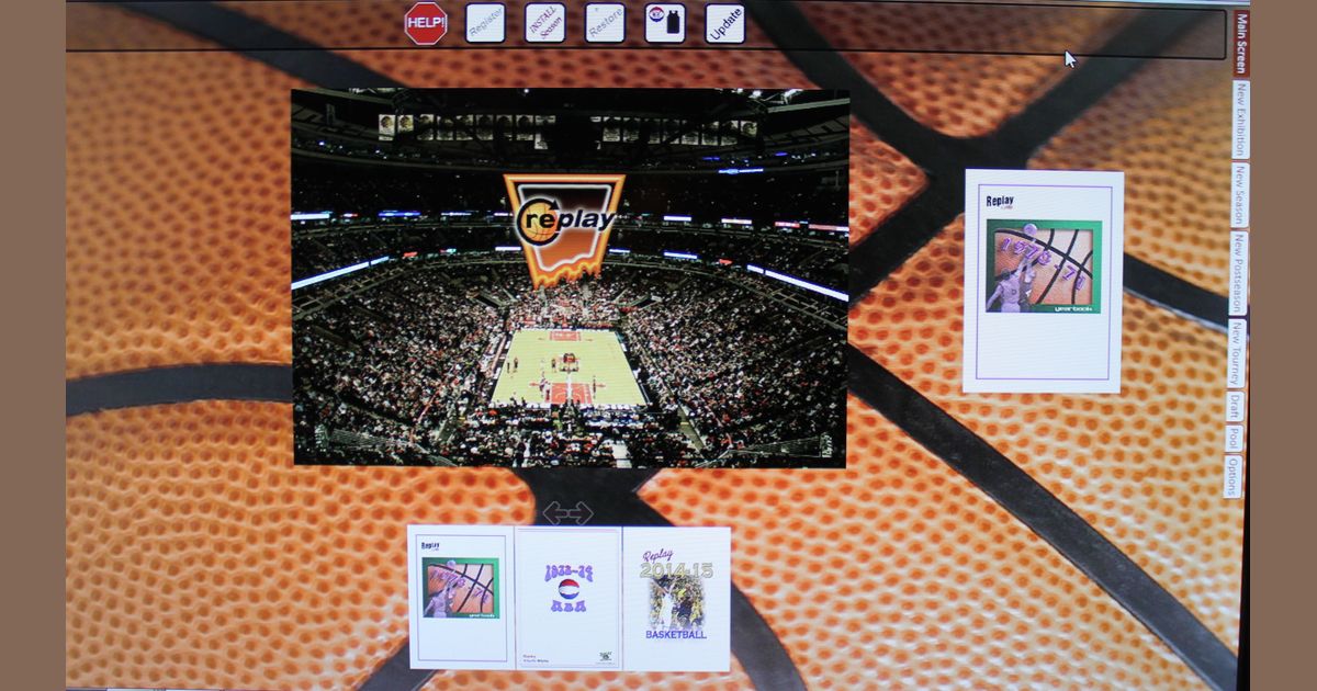 what is the role of a replay center in basketball games