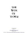 RPG Item: The Book of Tigers