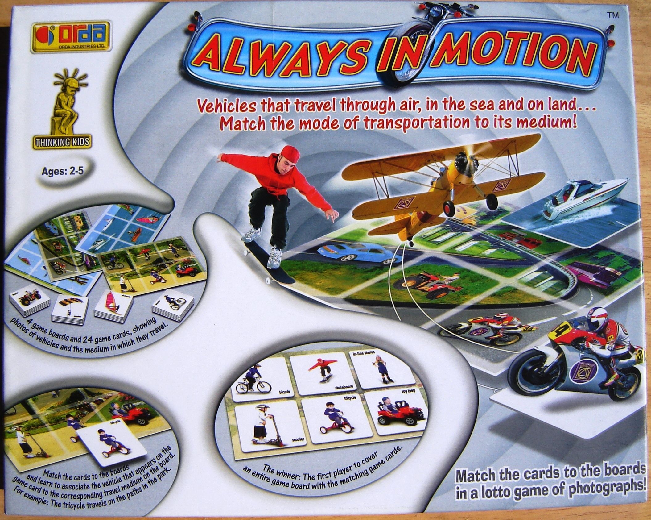 Always in Motion box art