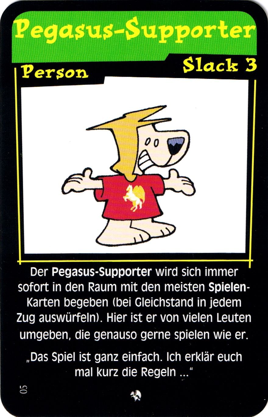 Chez Geek: Promokarte Pegasus-Supporter