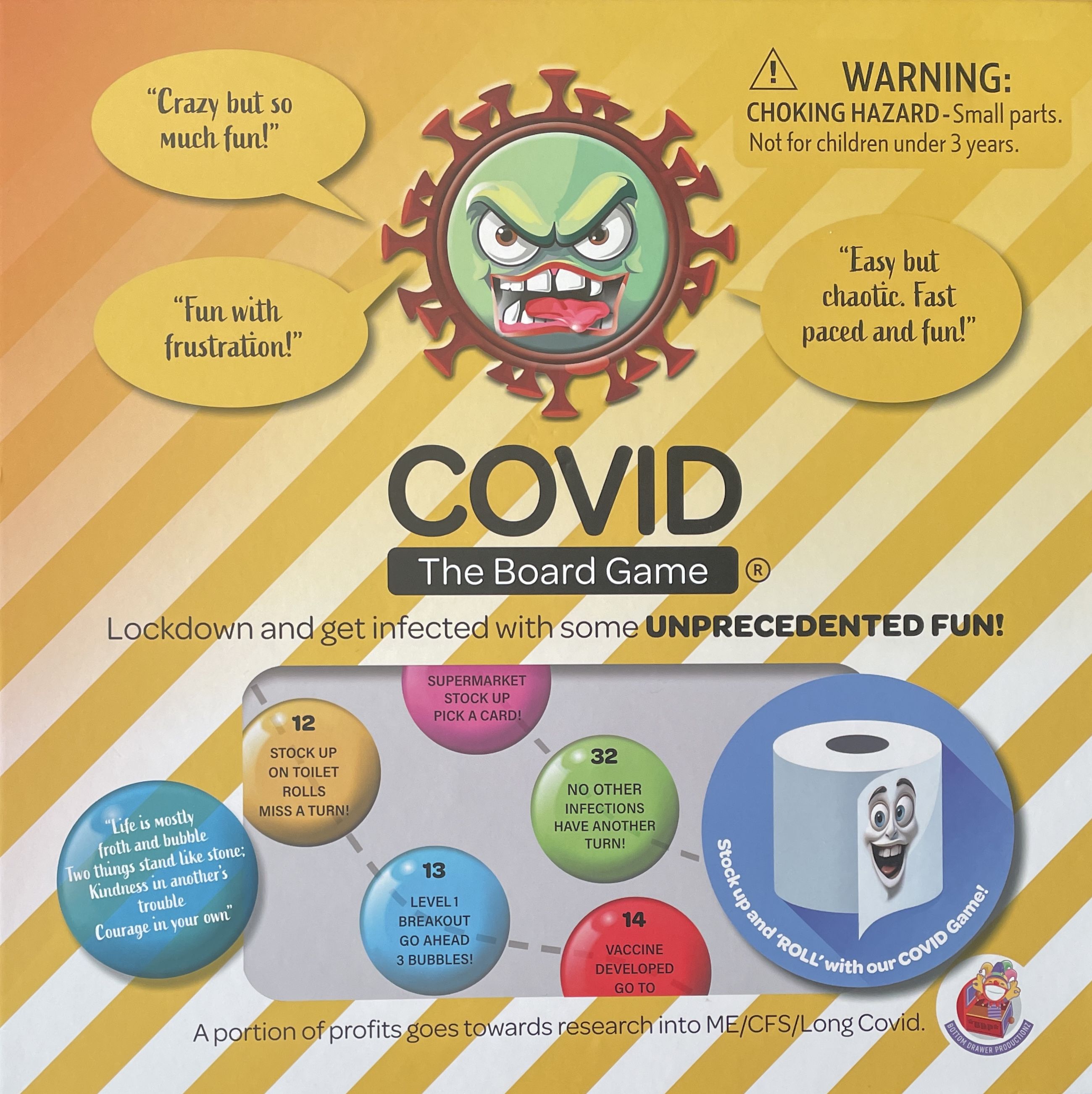 Cover art for COVID The Board Game