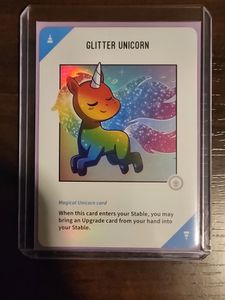 Unstable Unicorns: Rainbow Apocalypse Vinyl Mini Series Glitter Unicorn Exclusive Foil