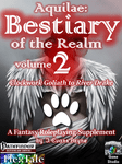 RPG Item: Aquilae: Bestiary of the Realm: Volume 2 (PF1)