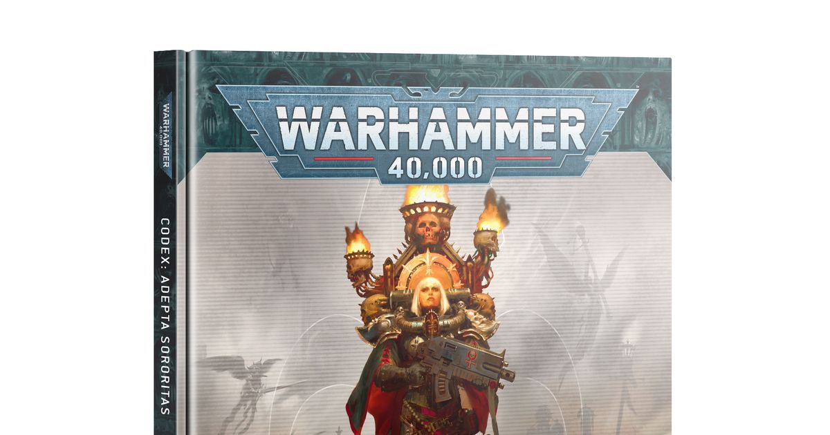 Warhammer 40,000 (Tenth Edition): Codex – Adeptus Sororitas | Board ...