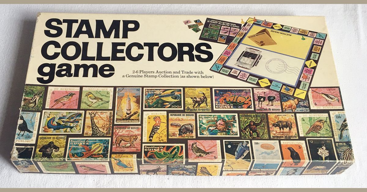 Stamp Collectors Game Board Game BoardGameGeek