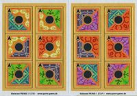 Maharani: Two-Colored Center Column Tiles