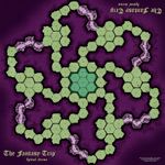 RPG Item: The Fantasy Trip Spiral Arena: Playmat