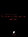 RPG Item: Dungeon Dressing: Altars (2.0 - OSR)