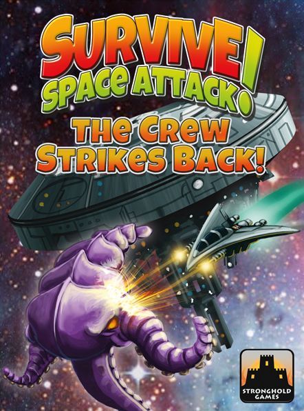  Survive: Space Attack! - The Crew Strikes Back! - Box Top