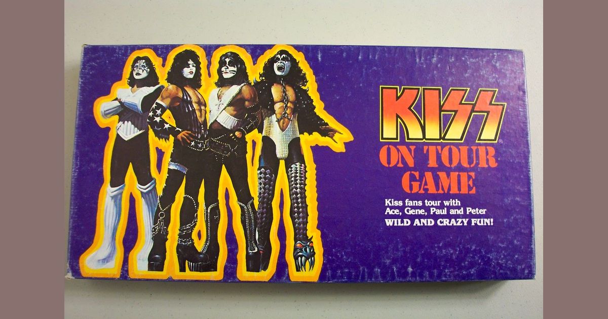 kiss tour board game review