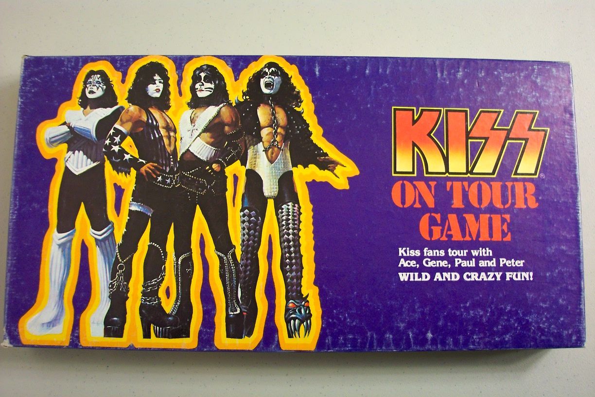 KISS on Tour Game box art