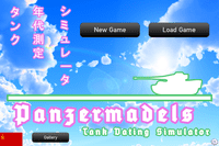 Video Game: Panzermadels: Tank Dating Simulator