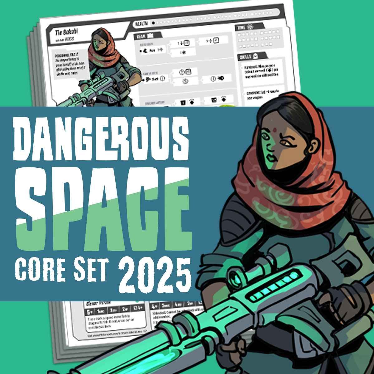 Cover art for Dangerous Space: 2025 Core Set