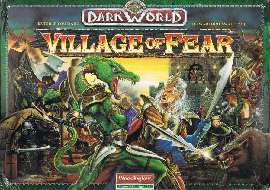 Dark World Village of Fear Dragon's Gate Waddingtons HeroQuest Stone Archway 
