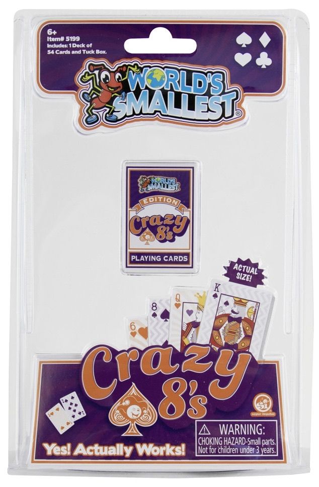 World\'s Smallest Crazy 8\'s