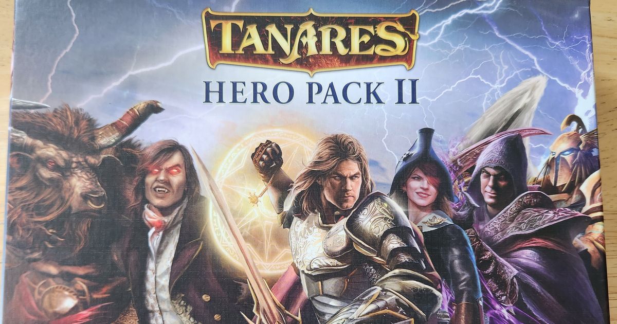 Arena: The Contest – Tanares Hero Pack II | Board Game Accessory 