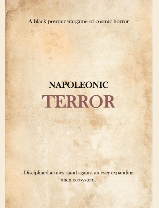 Cover art for Napoleonic Terror