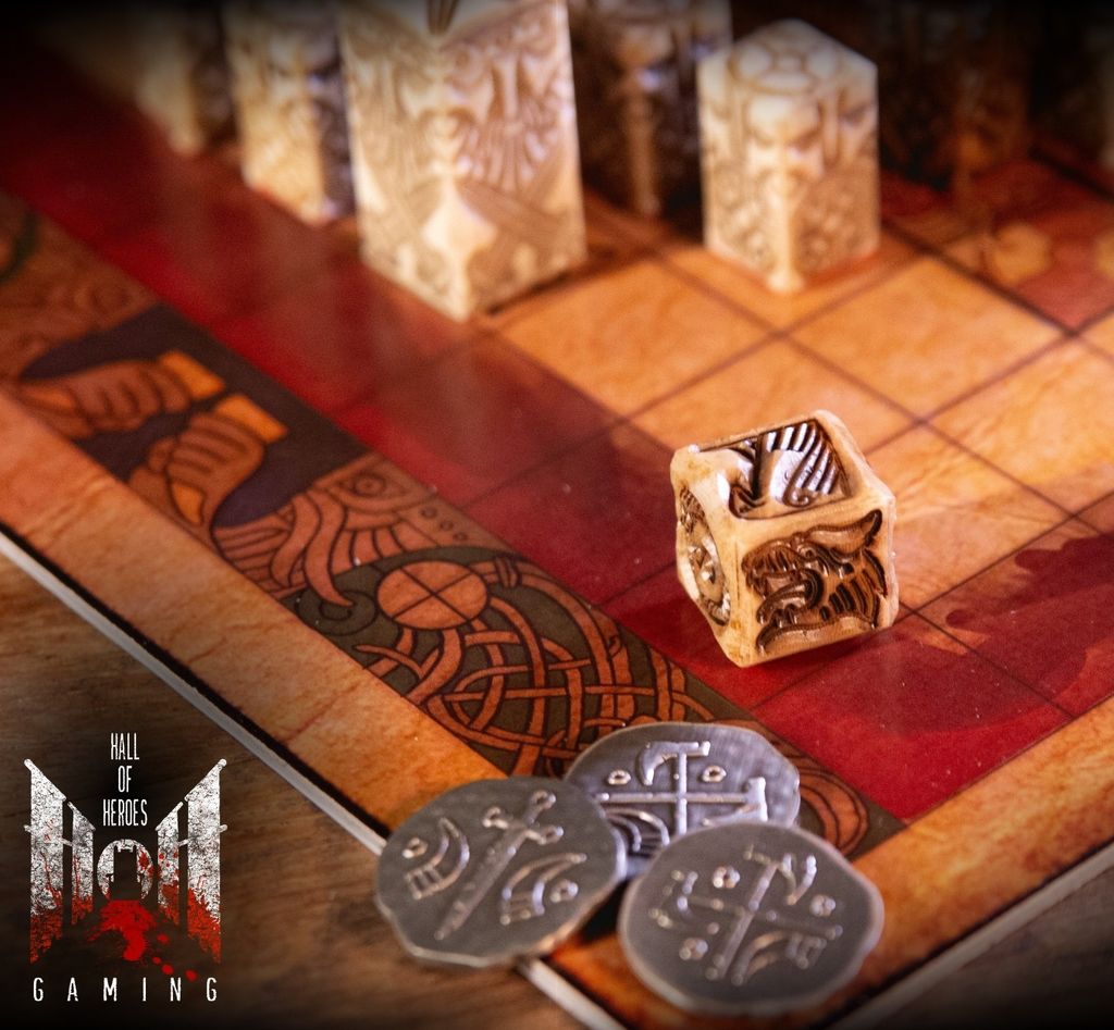 Illustration 7 de DUELING HORNS: A Viking Board Game