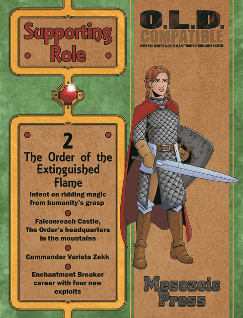 Supporting Role 2: The Order of the Extinguished Flame | RPG Item | RPGGeek