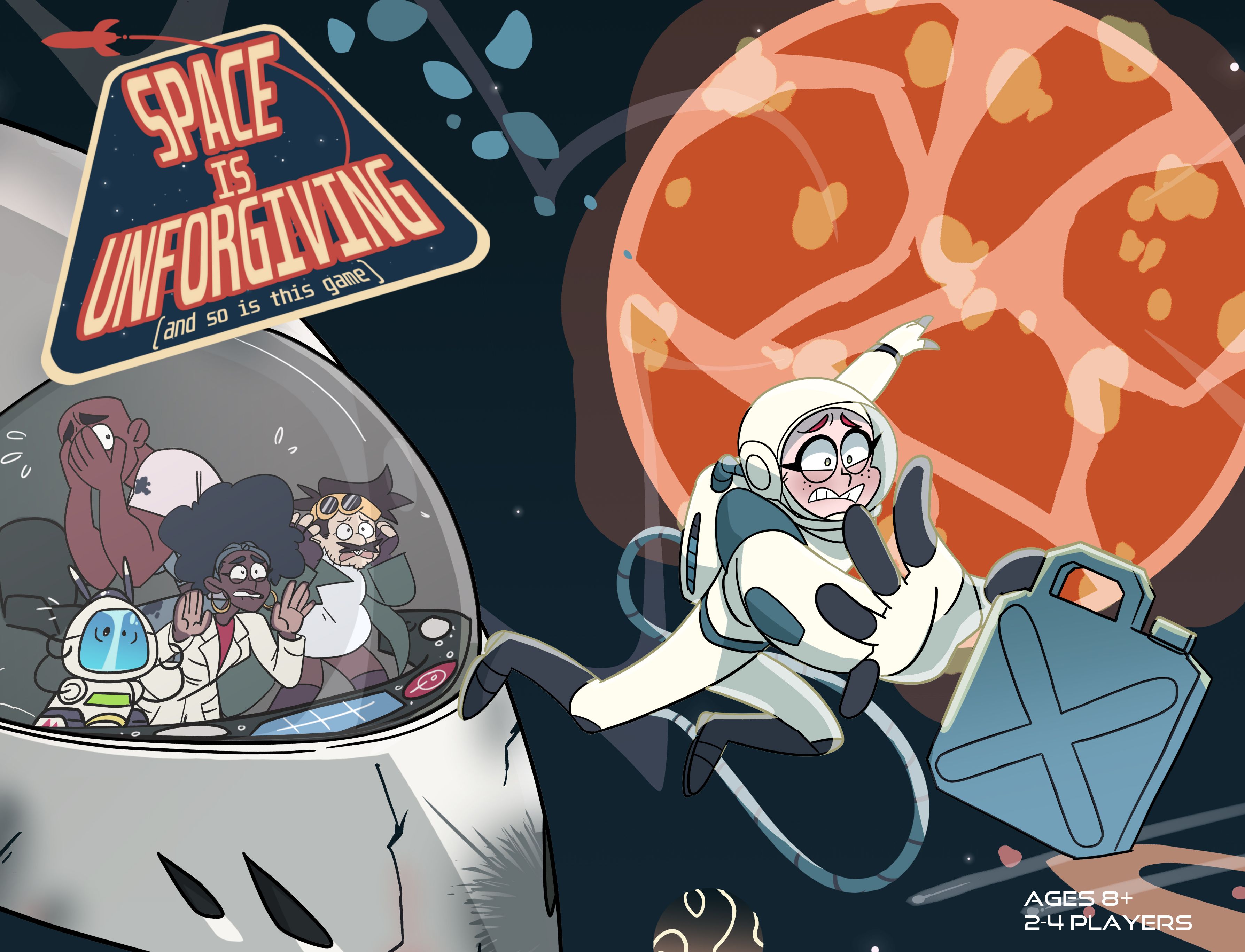 Space Is Unforgiving (And So Is This Game)
