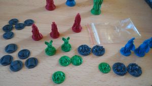 The Lord of the Ice Garden: Magical Reserve 3D Markers
