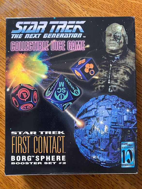 Star Trek: The Next Generation Collectible Dice Game – Borg Sphere Booster Set #2