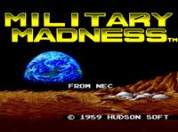 Video Game: Military Madness