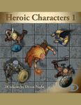 RPG Item: Devin Token Pack 045: Heroic Characters 1