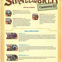 Community's Compendium II (fan expansion for Small World)