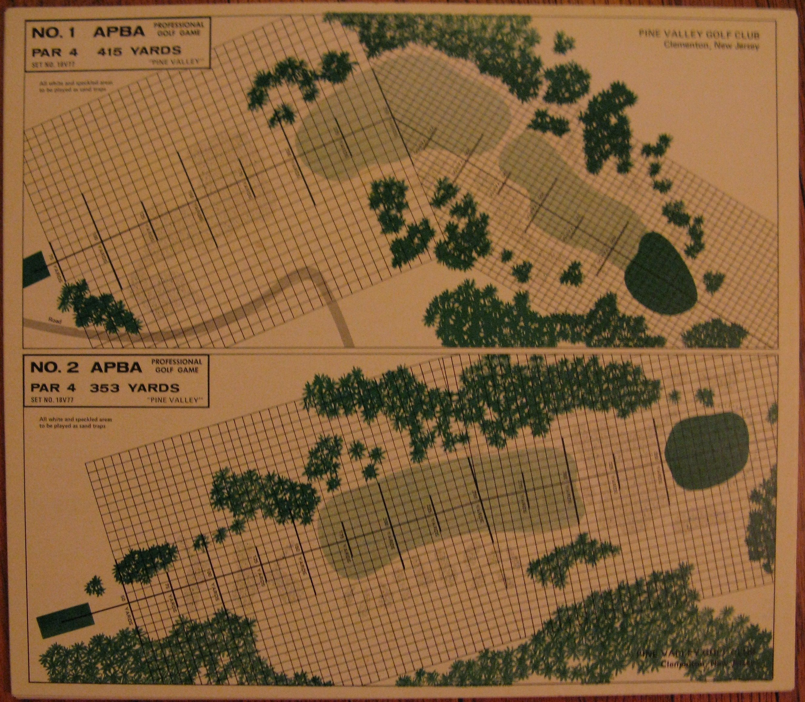 APBA Professional Golf: Pine Valley