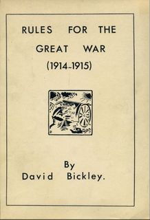 Rules for the Great War (1914-1915)