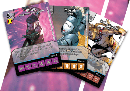 Marvel Dice Masters: Exiles Promo Cards
