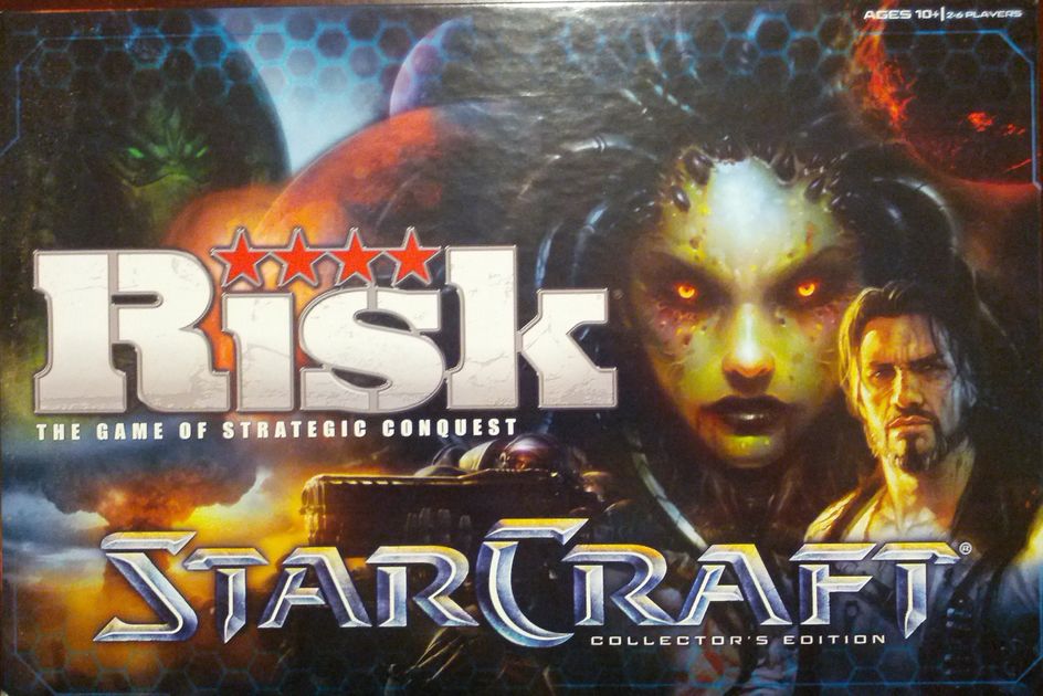 Rischio StarCraft Star Craft COLLECTOR'S EDITION GIOCO DA TAVOLO GIOCO NUOVO 