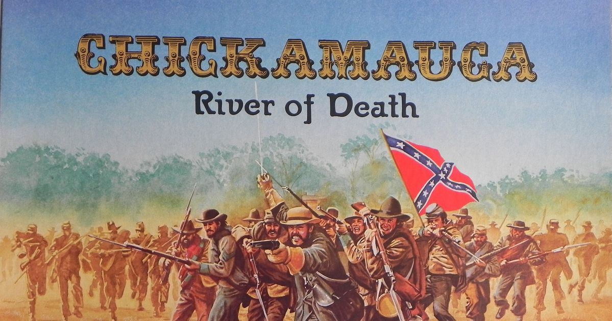 Chickamauga River of Death Board Game BoardGameGeek