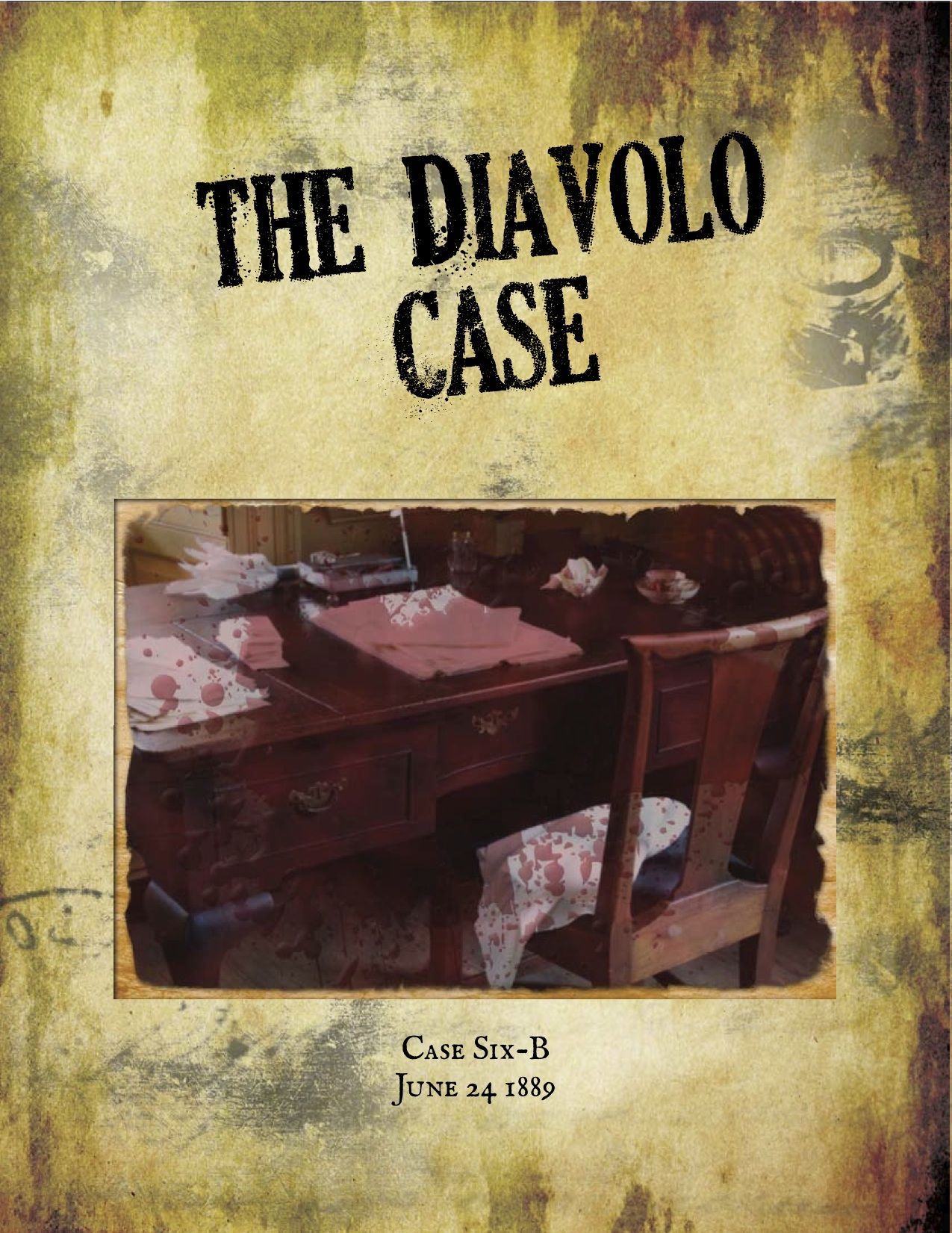 The Diavolo Case (fan expansion for Sherlock Holmes Consulting Detective)
