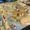 Six player Viticulture is so colourful with all the player pieces!