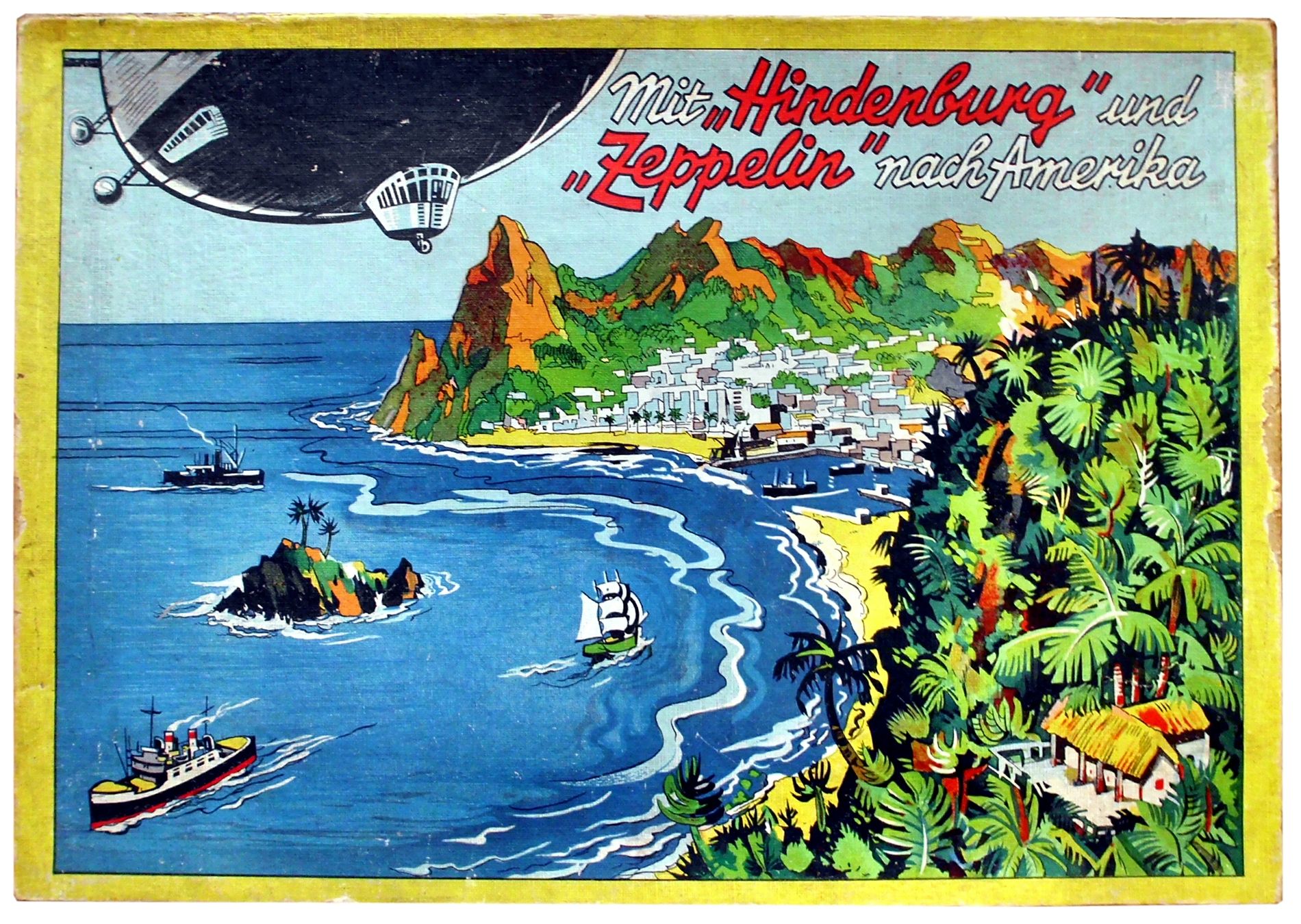 Mit Hindenburg und Zeppelin nach Amerika