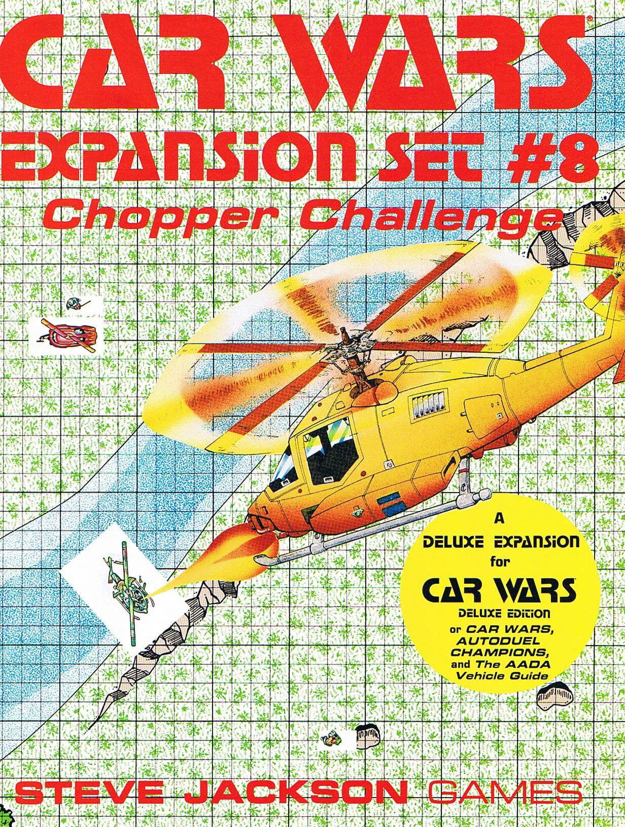 Car Wars Expansion Set #8, Chopper Challenge box art