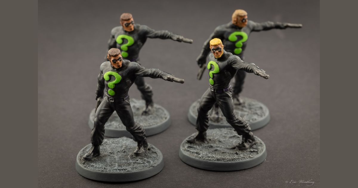 Batman: Gotham City Chronicles --Riddler's Gang With Guns | Don't Play ...