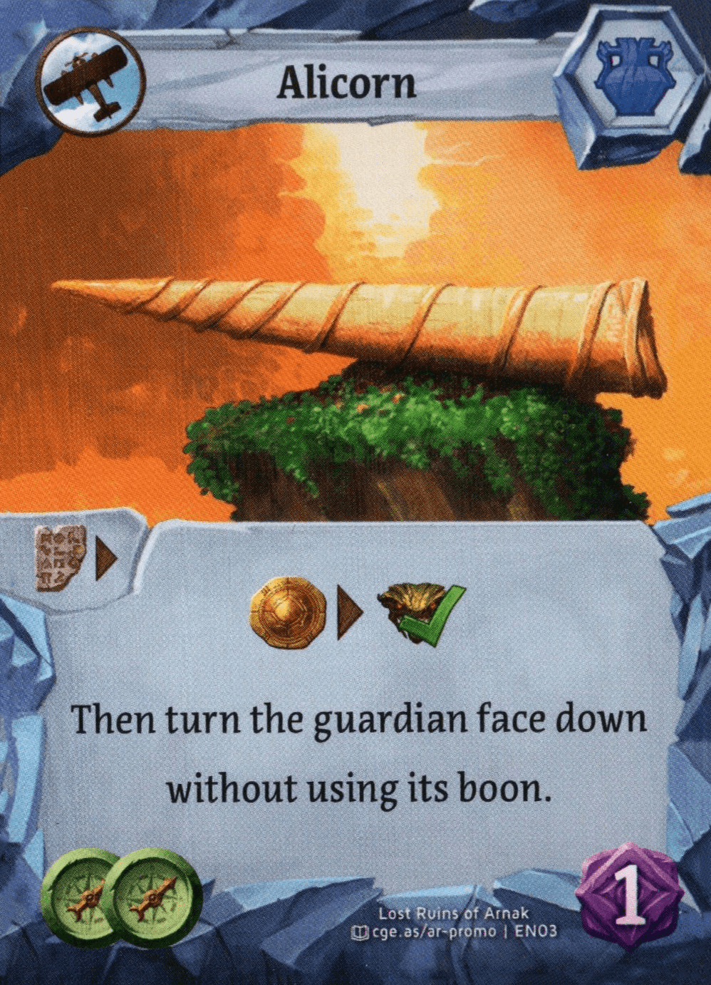 Lost Ruins of Arnak: Alicorn Promo Card