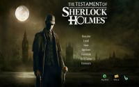 Video Game: The Testament of Sherlock Holmes