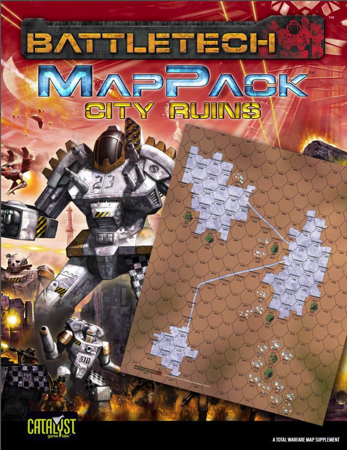 BattleTech: MapPack – City Ruins cover