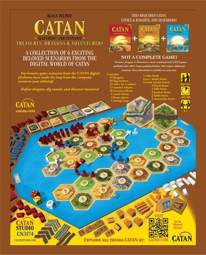 Board Game: Catan: Treasures, Dragons & Adventurers