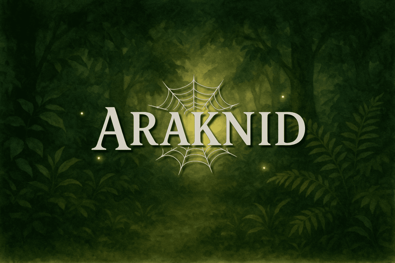 Cover art for Araknid
