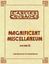 RPG Item: Magnificent Miscellaneum Volume III