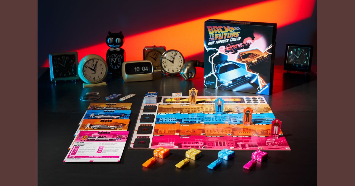 back to the future dice through time rules